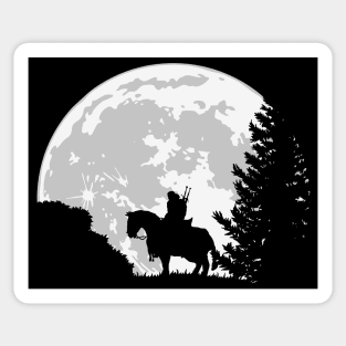 Moon Witcher Sticker